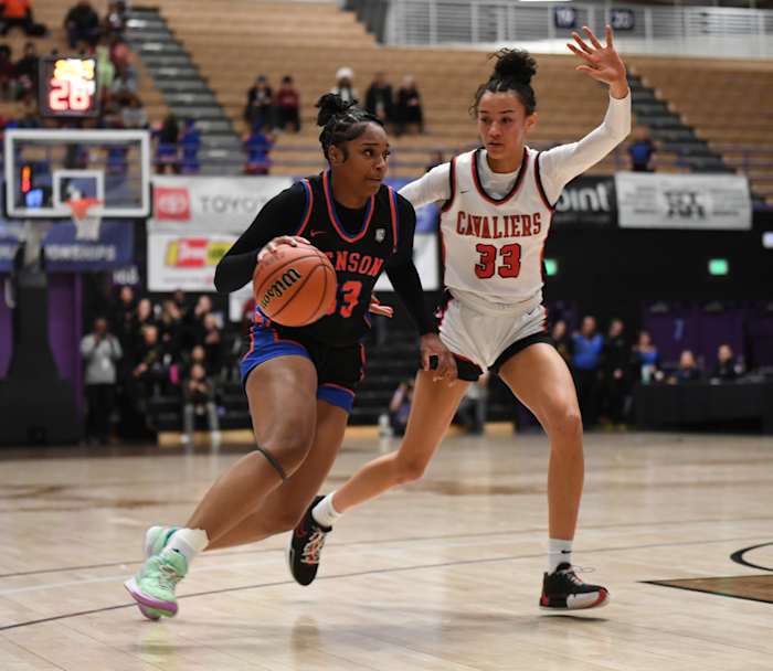 Benson Clackamas 6A Oregon girls basketball semifinal 2024 Taylor Balkom 09